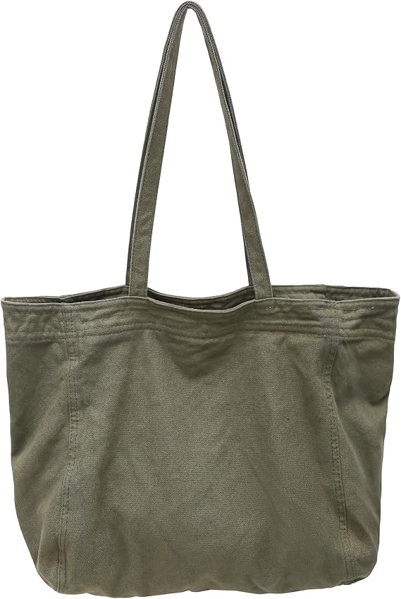 Green shoulder bag